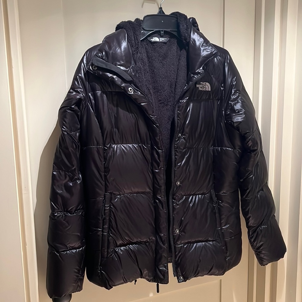 The North Face 3 in 1 puffer jacket with fleece puffer vest combo